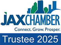 Russell Rowland Jax Chamber Trustee 2025 Logo