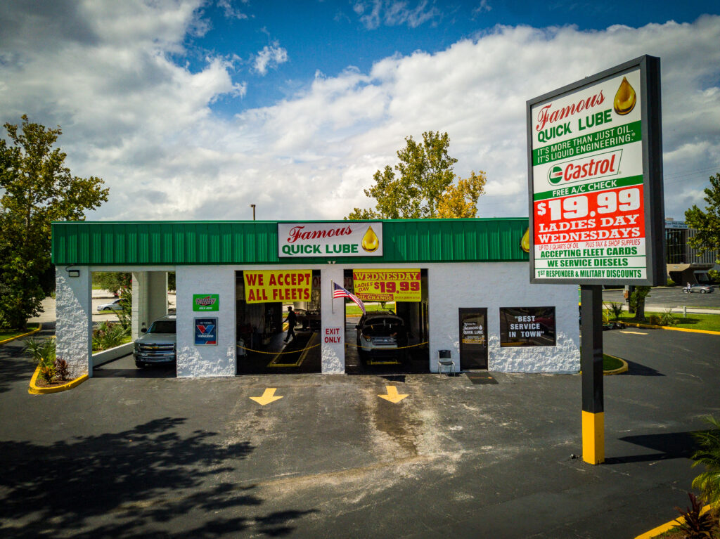 Quick-Lube building